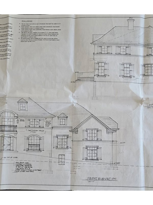 Exterior elevations, 44 Central Avenue